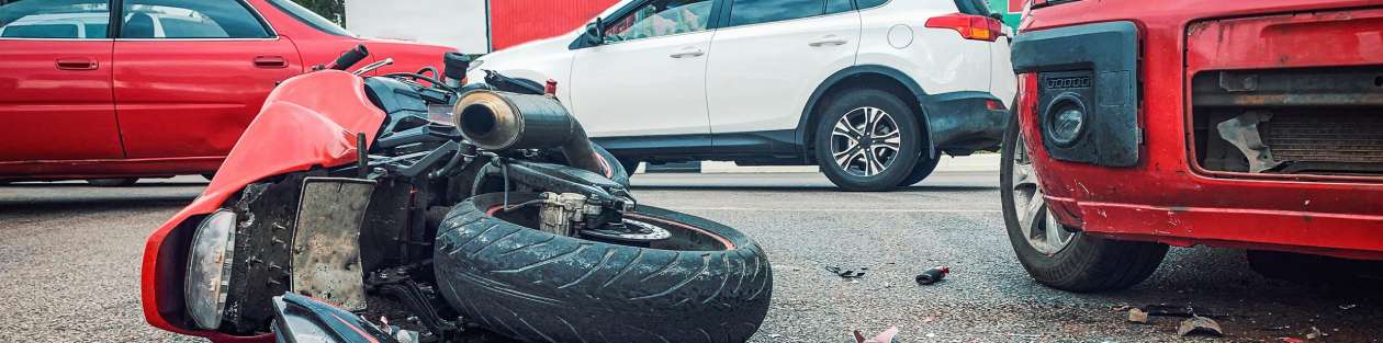 Example of motorcyclist killed and motorcycle accident fatality
